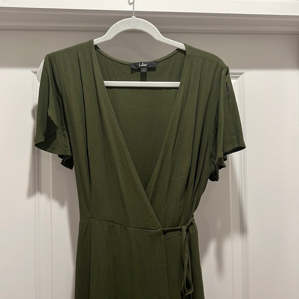 Lulus wrap dress